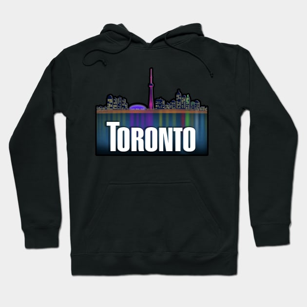 Toronto Logo Hoodie by NatTheDesigner